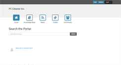Desktop Screenshot of pccleaner.smartertrack.com